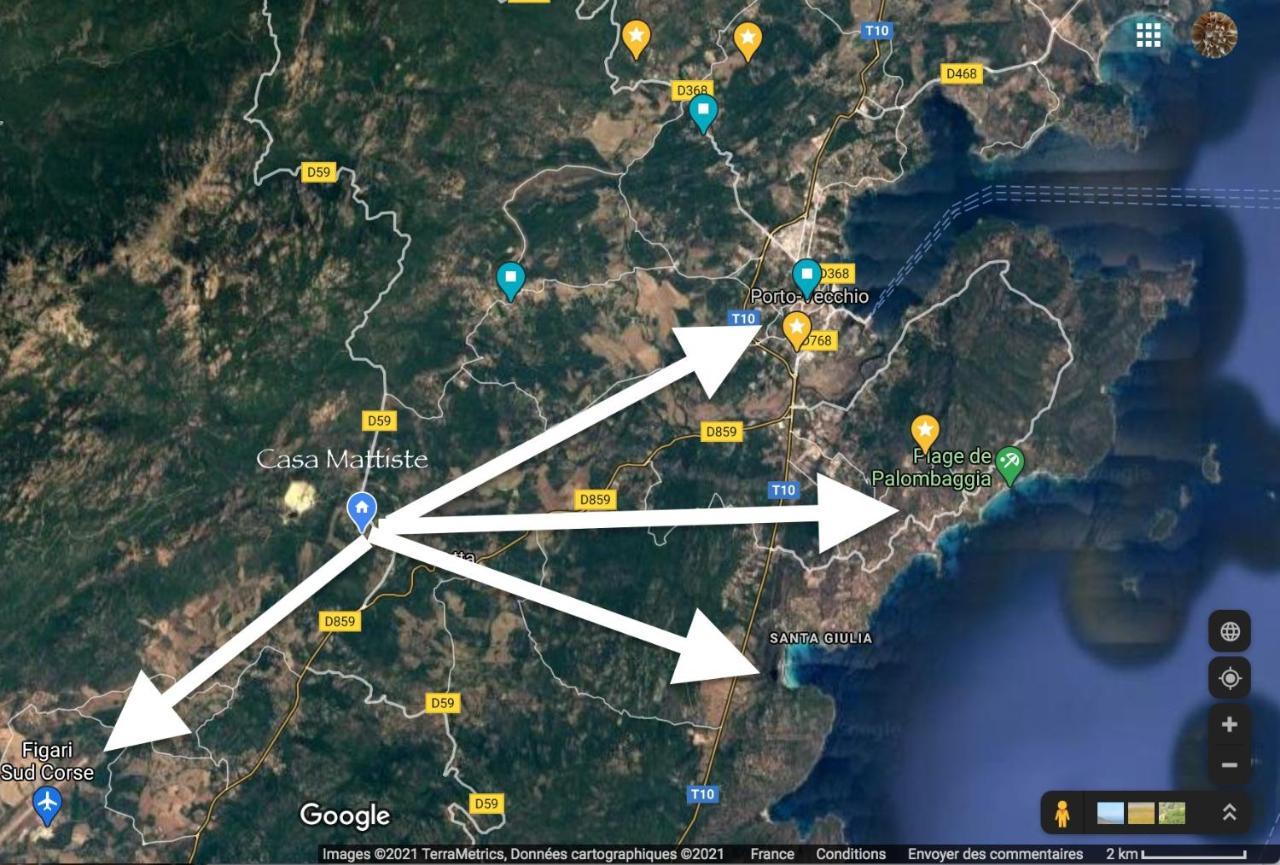 Appartements Avec Jardin Entre Porto-Vecchio Et Figari - Casa Mattiste Sotta Eksteriør billede